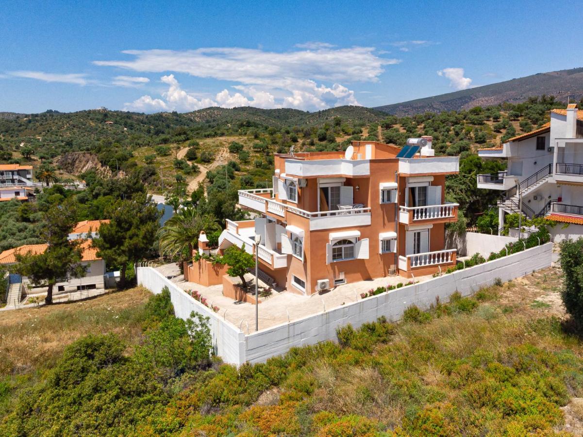 Villa Gonates Limenaria  Exteriör bild