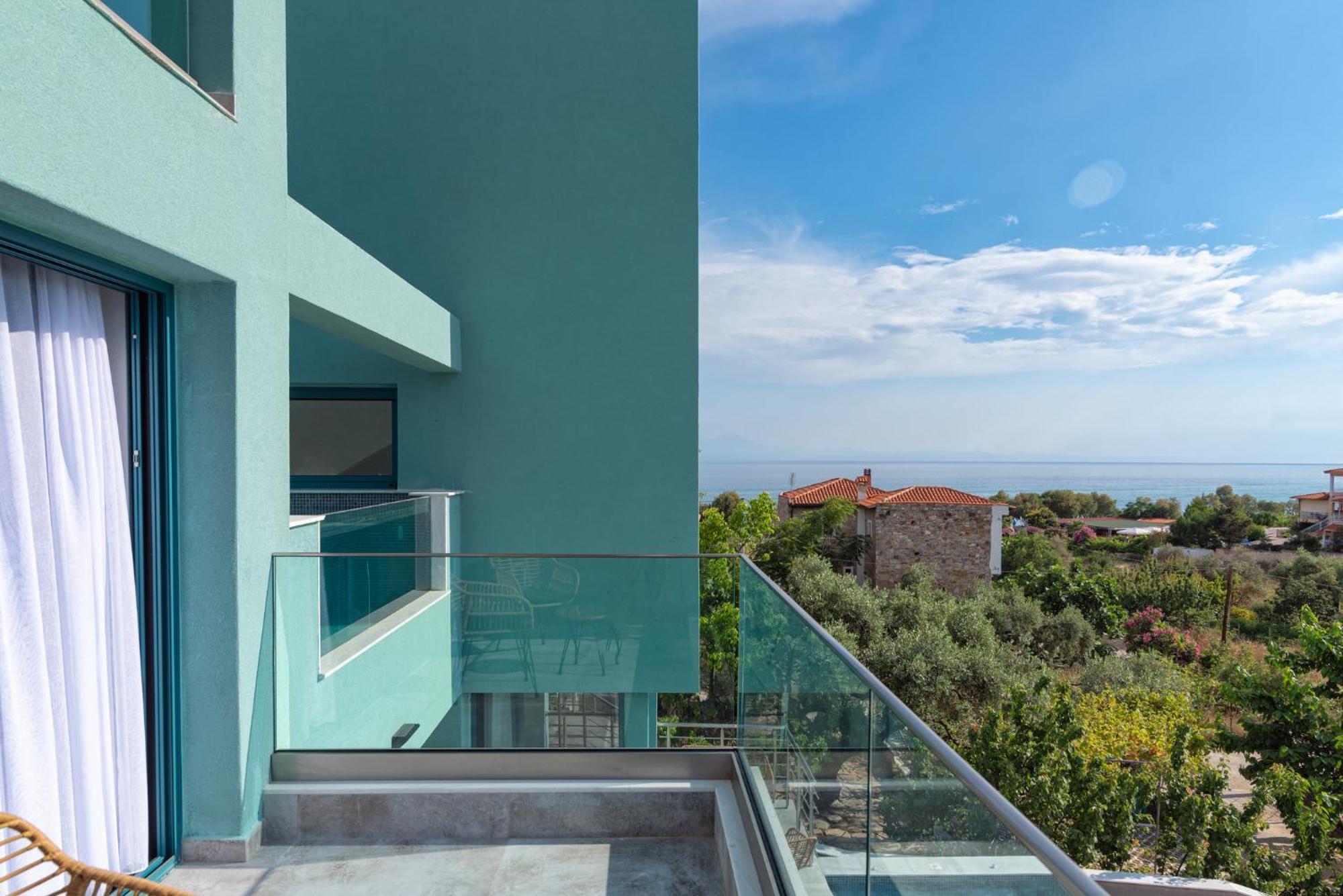 Villa Gonates Limenaria  Exteriör bild